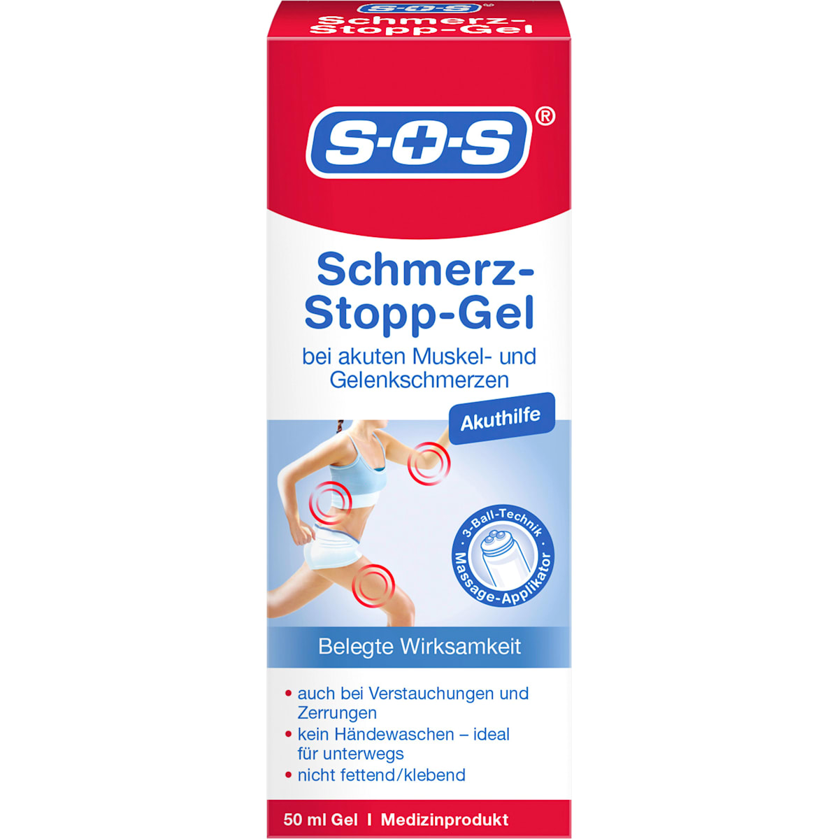 SOS Schmerz-Stopp-Gel, 50 ml