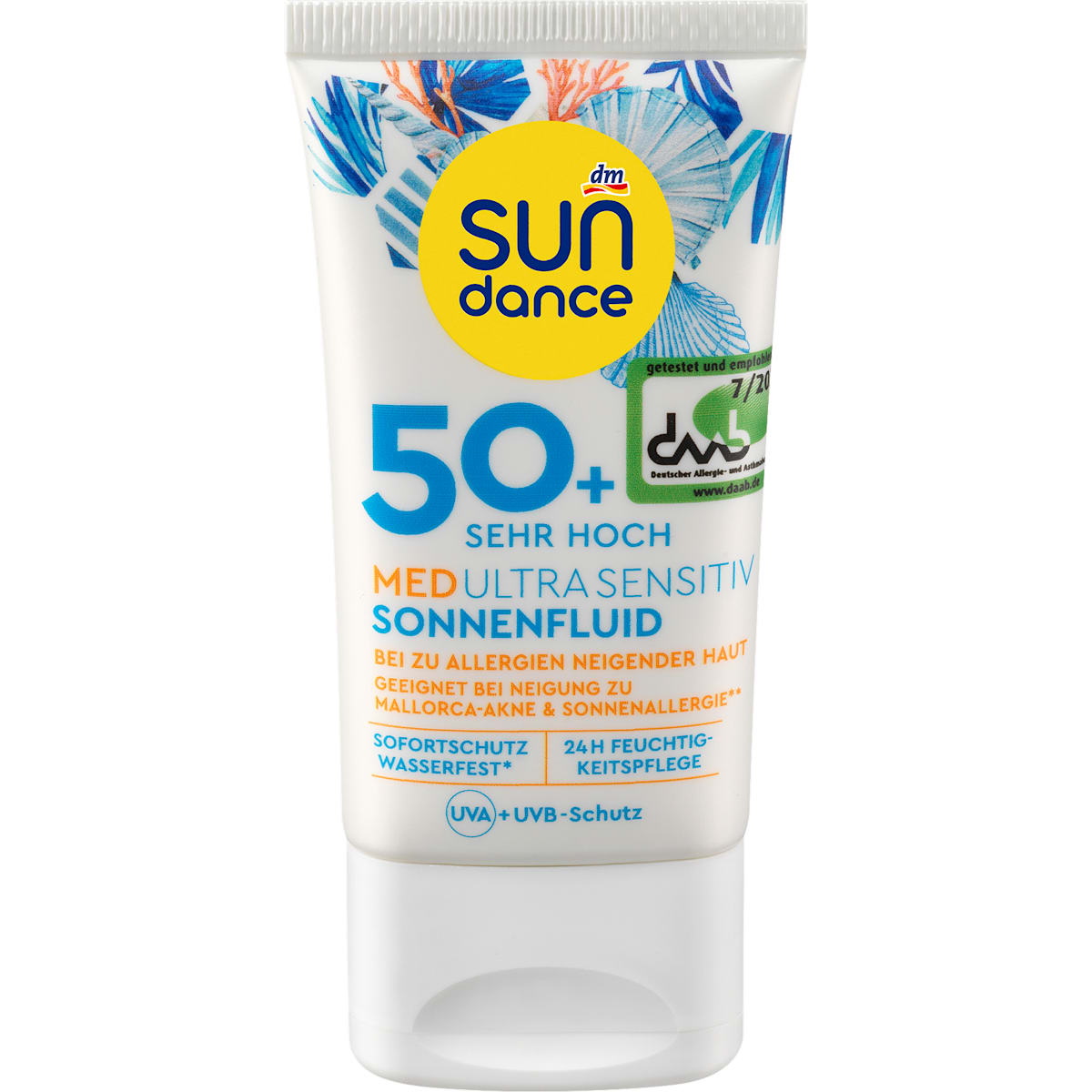 SUNDANCE Zonnefluïde Gezicht MED ultra sensitief, SPF 50+, 50 ml