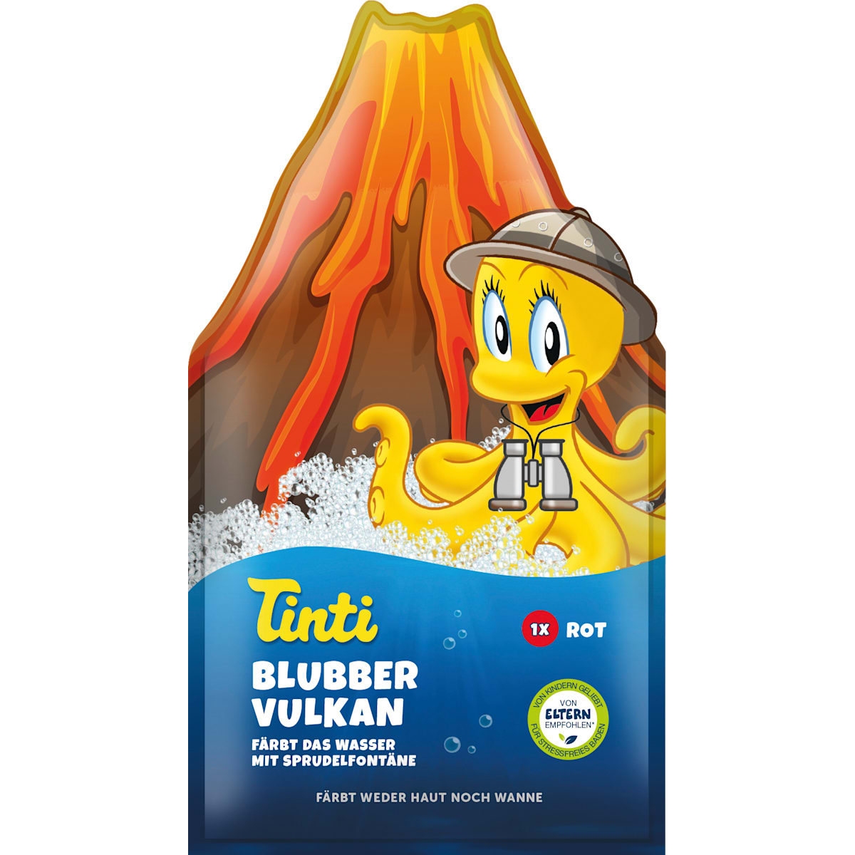 Tinti Kinder Badmiddel Blubber Vulkan, 40 g