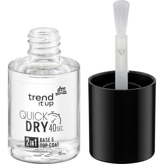 trend !t up Base & Top Coat 2in1 Quick Dry, 10,5 ml