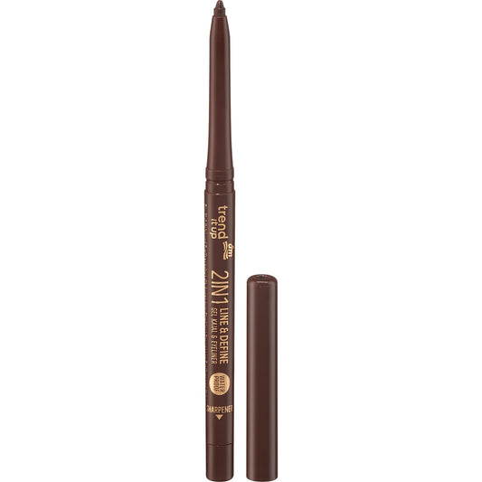 trend !t up Gel Kajal & Eyeliner 2in1 Line & Define Waterproof 030, 0,35 g