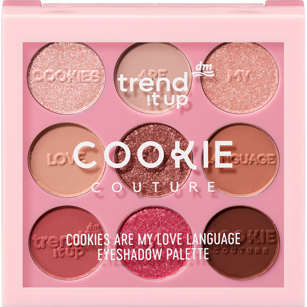 trend !t up Oogschaduw Palette Cookies Are My Love Language, 8 g