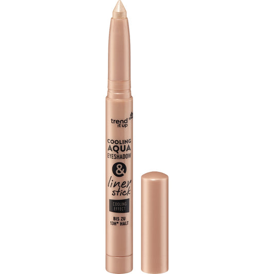 trend !t up Oogschaduwstift & Liner Cooling Aqua 010, 1,4 g