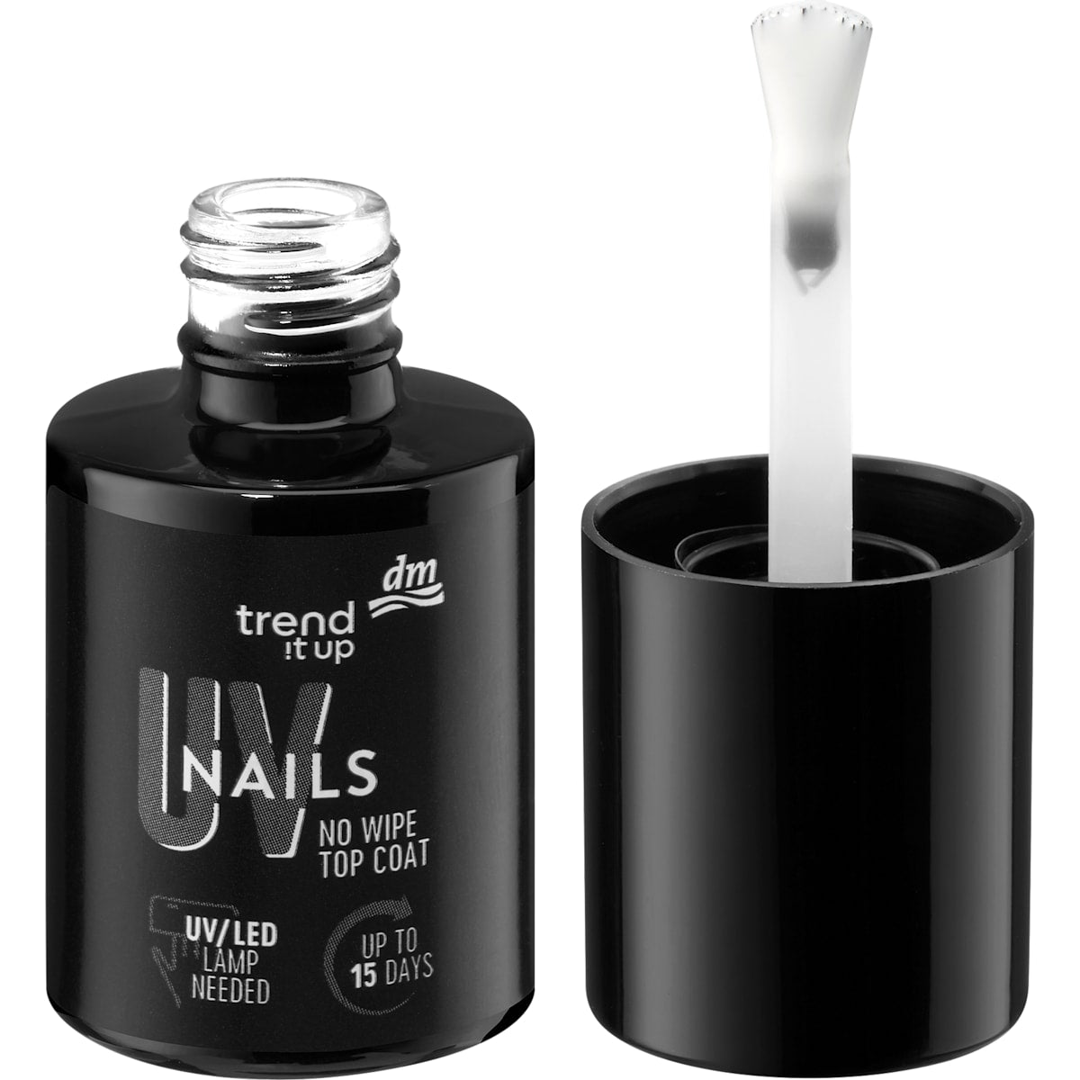trend !t up UV Nagellak Top Coat No Wipe, 9 ml