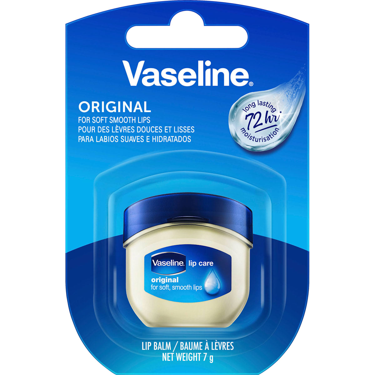 Vaseline Lippenverzorging Original, 7 g