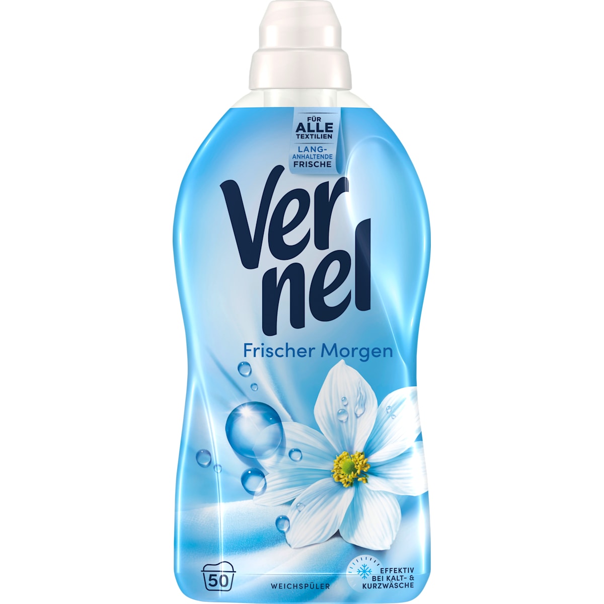 Vernel Wasverzachter Frischer Morgen 50WL, 1,1 l