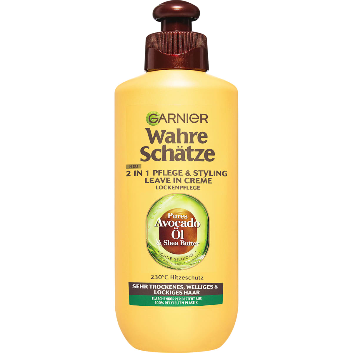 Wahre Schätze Leave-In Haarmasker Avocado, 200 ml