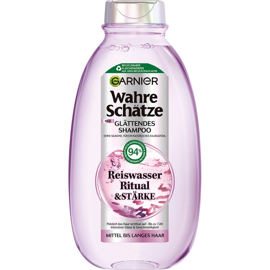 Wahre Schätze Shampoo Rijstwater Ritual & Sterkte, 300 ml