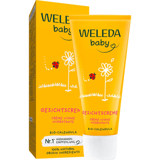 WELEDA baby Baby Gezichtscrème Calendula, 50 ml